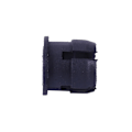 Miniatyrbillede 4 af 5: 400 stk. Sorte Plastik 5mm LED Holder Display Panel Monteringskasser