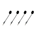Miniatyrbillede 1 af 5: 3,5 mm mikrofon til Logitech G PRO G PRO X gamingheadset, 4 stk.