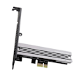 Pikkukuva 2 / 5: M.2 SSD NVME - PCIE 4.0 X1/X4/X8/X16 -muunninadapteri jäähdytyselementillä PCI Express -laajennuskortille
