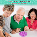 Miniatyrbillede 3 af 4: Børns Push Pop Bubble Squeeze Fidget Legetøj Stress Relief Gnaver Pioneer Legetøj