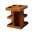 Miniatyrbillede 4 af 5: Roterende Kosmetik Opbevaringsboks Soveværelse Kollegium Hjem Skrivebord 360° Organizer