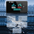 Miniatyrbild 3 av 4: AC Dubbelspänning Digital Tester 0-500V Voltmeter 0-100A Amperemeter