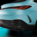 Miniatyrbillede 5 af 5: Bil Bagkofanger Diffuser Splitter Spoiler Body Kit til GLC Coupe C254 2023+ GLC260 300, A
