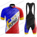 Miniatyrbilde 4 av 5: 2023 Filippinene sykkeltrøyesett Sommer Pilipinas Sykkelklær Herre landeveissykkelskjorte dress Sykkelsmekkeshorts MTB Sportsklær 13 S
