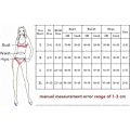 Pikkukuva 3 / 5: Seksikäs ja Söpö Kaarituellinen Avoleikkauksellinen Halter Bikini Uimapukusetti Naisille Ristiin Nauhoitettu Uimapuku 2-osainen