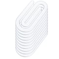 Miniatyrbillede 3 af 5: 30 stk. Sublimations Blank Akryl Kontor Dekorativ Jumbo Papirclips