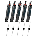 Miniatyrbilde 1 av 5: 5 stk. PV Solcellepanel Kobling Hann/Hunn 30A Innebygd Diode Inline Sikring Solcelleledningskoblinger Wat