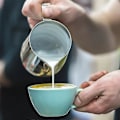 Miniatyrbillede 3 af 5: Mælkeskummer Kande Rustfrit Stål, 350/600/1000ml Kaffekop Kande Latte Espresso Cappucci