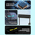 Pikkukuva 1 / 5: 7 Portin USB 3.0 Type C HUB Laajennin 5Gbps Nopea OTG-sovitin A