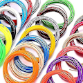 Miniatyrbillede 4 af 4: 3D Pen Filament Pla, 20 Farver 1,75 mm 5 m Per Farve Total 100 m Filament 1,75 3D Printing Pen Filament Pla 3D Printer Filament Til 3D Pen Filament 1,75 m
