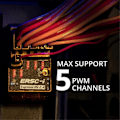Pikkukuva 2 / 5: Radiomaster ER3Ci 3CH RX Vastaanotin 2.4GHz ELRS PWM Vastaanotin