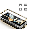 Pikkukuva 2 / 5: Z Fold 5 -kotelo näytönsuojalla, Leahter Hybrid PC kova, kattava iskunkestävä kotelo jalustalla Samsung Galaxy Z Fold 5 2023:lle
