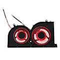 Miniatyrbillede 3 af 5: 5V 0.5A Laptop Køleventilator Til MSI GS63VR GS63 GS73 GS73VR MS-17B1 Pro CPU BS5005HS-U2F1 CPU BS5005HS-U2L1 Ventilatorer Sort