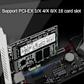 Miniatyrbillede 4 af 5: PH58 2 x M2 SATA til PCIE Adapterkort Dobbelt Disk Displaykort RAID Splitter Udvidelseskort PCIe X1 til NGFF M2 SATA SSD