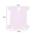 Miniatyrbilde 3 av 5: 100 stk Broderitrådholder Floss Craft Spole C
