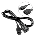 Miniatyrbillede 1 af 5: 9-pins forlængerkabel til 2/3 Megadrive 2-controller