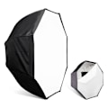 Miniatyrbild 3 av 5: Oktagonal Paraply Softbox 80cm Universal Topp Blixt Softlight Skydd
