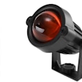 Miniatyrbilde 1 av 5: USB Solnedgang Nattlys Projektor Lampe Atmosfære Lys Roterbar Gulv Fotograferingslampe for Soverom Studio (Solnedgang Rød)