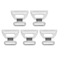 Miniatyrbilde 1 av 4: 5 stk. Ryggsekk Krok Metall Stempling Deler Stropp Fester Maskinvare Tilbehør Rustfritt Stål