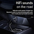 Miniatyrbillede 4 af 5: Baseus Bluetooth Adapter USB Dongler Kabel Til Bil 3.5mm AUX Bluetooth V5.0 4.2 4.0 Bluetooth Modtager Højttaler Audio Transmitter