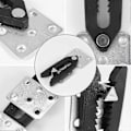Miniatyrbillede 5 af 5: 2 stk. Sofa Sektionsmøbel Samlebeslag Led Snap Alligator Stil