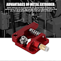 Miniatyrbilde 4 av 5: Mk8 Aluminium 3D-skriver Erstatning Ekstruder - For Ender3, Cr-10, Cr-10s, Cr-10 S4, Cr-10 S5