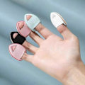 Miniatyrbillede 4 af 5: Finger Puff, Mini Makeup Puff, Superbløde Skønheds Makeup Værktøjer, Latex-fri Blandingssvamp, Velegnet Til Foundation.
