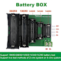 Miniatyrbild 2 av 5: Batteritestare Fodral 4 & 2-Tråds Terminal 18650 26650 14505