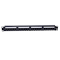 Miniatyrbilde 3 av 5: UTP 24 Port Rj45 Patch Panel Rack Kabel Veggmontert Brakett Koblingsrack Verktøy Ethernet Lan Nettverk