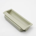 Miniatyrbilde 4 av 5: 10 stk. Innfelt Flush Pull Håndtak 110 x 40 mm (L x B) Plast Pulls Innfelt Skjulte Håndtak for 1 mm Tykke Jernskapdører, Dokumentskapdører