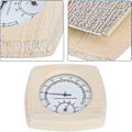 Miniatyrbillede 5 af 5: Sauna Termometer og Hygrometer, Sauna Træ Termometer 2 i 1 Sauna Temperatur Fugtighedsmåler