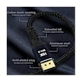 Miniatyrbillede 3 af 5: Displayport2.0 HD Videokabel 16K@60Hz 80Gbps Computer Grafik Skærmkabel til PC Laptop Monitor