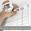 Miniatyrbilde 3 av 5: 4 stk. Blind Wand Tilt Control Wand Tilter for 1 tommers Mini Blind Head Rail Blind Tilt Mekanisme Erstatning med D-formet Gear Tilt Mekanisme Hook C
