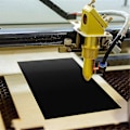 Miniatyrbillede 4 af 5: Laser Gravering Markeringspapir, 10 stk. Laser Farvepapir til Lasergraver, 39,1x27 cm Sort til M