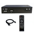 Miniatyrbilde 1 av 5: DVB T2 HEVC 265 Digital TV-tuner DVB-T2 265 1080P HD Dekoder USB Antenne TV-mottaker Set Top Box EU-kontakt