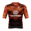 Miniatyrbilde 2 av 5: Maillot Hexagone Corbas Lyon Métropole 2023 Sykkeltrøye Kortermet Herre Klær Landeveissykkelskjorter Dress SykkelsmekkeshortsMTB 5 M