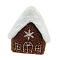 Miniatyrbillede 4 af 5: Peberkagehus Pynt Dejlig Plys Julepynt Jule Peberkagehus Ornament til Julefest Café