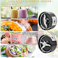 Miniatyrbillede 4 af 5: Reservedele Kompatible med Magic Bullet 250w, Mono-vinge / Krydsklinge Blender Udskiftningstilbehør, Tætningspakninger