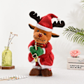 Miniatyrbillede 2 af 4: Sjov dansende juletræ Elektrisk juletræsdukke Dansende Sang juletræslegetøj Børns julepynt A 02