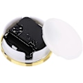Miniatyrbillede 5 af 5: Rund Urindsats 3-1/8 Tommer (80 mm) Quartz Urværk Romertal