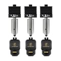 3 STK 0,4 mm dyse Hot End for Bambu Lab P2S/X2D/H2D/H2S/H2C A1/A1 Mini Hotend 3D-printerdeler Erstatningsdyse