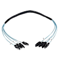 Miniatyrbild 4 av 5: SAS-kabel Sata-kabel Hög Hastighet 6Gbps 4 Portar/Set Hög Kvalitet för Server 0,5 Meter