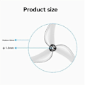 Miniatyrbillede 3 af 5: 12 Par 1611 3-bladet PC Propel 12CW+12CCW Propel D