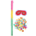 Miniatyrbillede 1 af 3: 1 Sæt Fødselsdagsfest Pinata Pind Papir Pinata Pind Konfetti Papir Briller