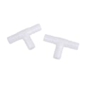 Miniatyrbillede 1 af 5: 2 x 12mm Plastik Lige T-stykke Konnektor Barb Slangefitting Luft/Vand Slange Samler