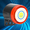 Miniatyrbillede 3 af 4: AC 220V 110dB Aktiv Summer Alarm Bip med Ledning til DIY Elektronik