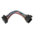 Miniatyrbilde 1 av 5: 23cm 52-pins forlengelsesadapterkabel med Quadlock-kontakt radio ledningsnett for A1 A3 A4 A5 A6