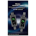Miniatyrbillede 3 af 5: 2.4G UHF Trådløst Lyd Transceiver System Mikrofonomformer