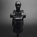Miniatyrbild 2 av 2: Nya modeller 1:6 Skala Soldat Actionfigur Kläder Tillbehör SWAT Taktisk Ballistisk Väst För Militär, 12 Tum