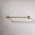Miniatyrbillede 2 af 5: 40cm Børstet Guld Sus 304 Rustfrit Stål Væghængt Badeværelses Håndklædeholder